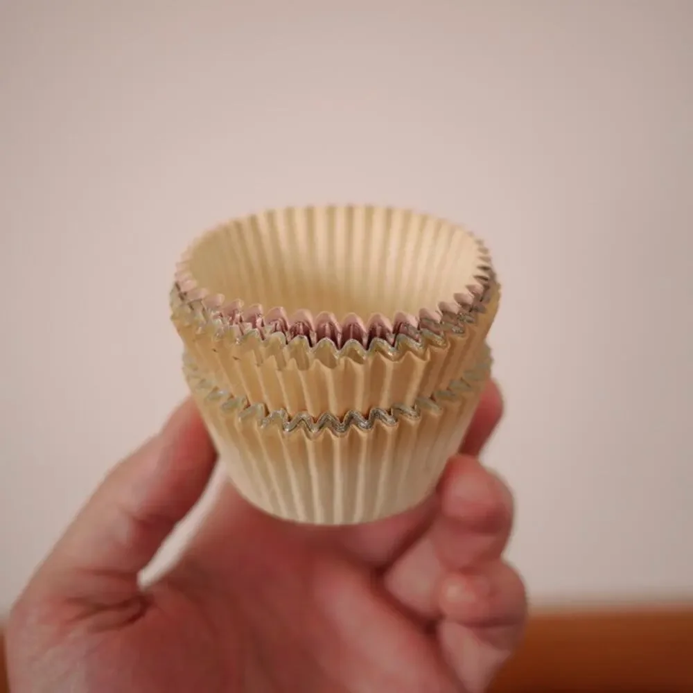 Vintage Baker's Choice Foil Paper Muffin Cupcake Foil Baking Cups Original Box
